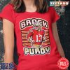 Brock Purdy Shirt, Football Tee, Football Fan t shirt, Gift For her, San Francisco