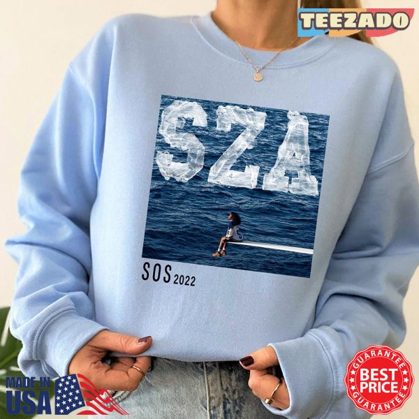 Sza SOS Shirt, R&B Tee , Vintage Y2K Style Sos Graphic T-shirt , Gift for fan, Gift for her, Gift for Mom