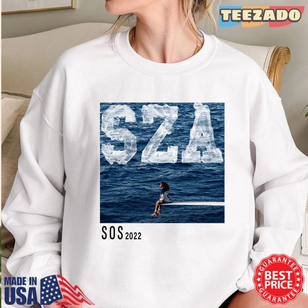 Sza SOS Shirt, R&B Tee , Vintage Y2K Style Sos Graphic T-shirt , Gift for fan, Gift for her, Gift for Mom