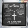To My Boyfriend, Valentine Necklace For Boyfriend, I Want To Last Forever Necklace, Valentine gift For Boyfriend