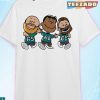 Jason Kelce Tshirt, Jason Kelce Johnson Mailata Kelce Philly The Peanuts shirt